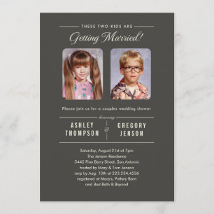 Alte Fotos Paare Polterabend Einladungen