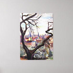 Alte französische Herkunft in gemischten Medien Bo Leinwanddruck