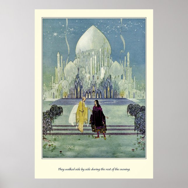 Alte französische Märchen: Sie gingen nebeneinande Poster (Vorne)