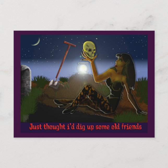 alte Freunde Postkarte (Vorderseite)