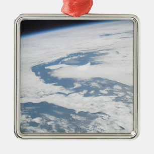 Alte Fünfjahreseisberge nähern sich Südgeorgia Ornament Aus Metall