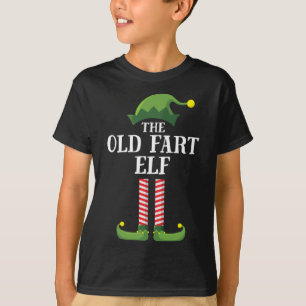 Alte Furz Elf Matching Familie Weihnachts Party Pa T-Shirt