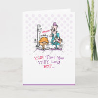 Alte Furz Geburtskarte