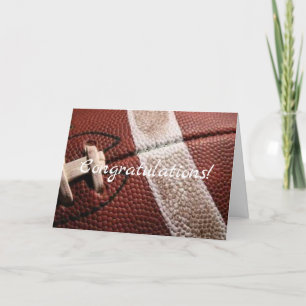 alte Fußball-Gratulationen Karte