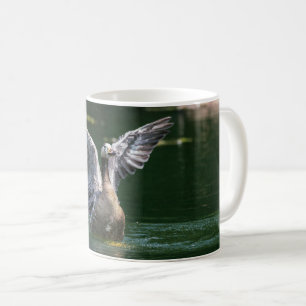 Alte Gans Flügel Aktion Kaffeetasse