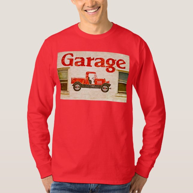 Alte Garage T-Shirt (Vorderseite)