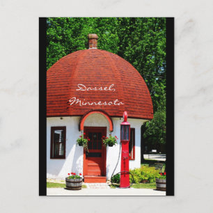 Alte Gasstation Postkarte