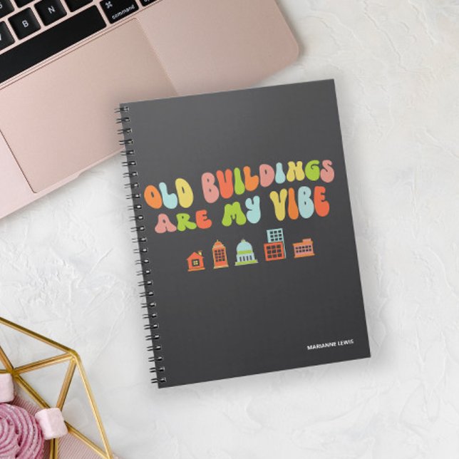 Alte Gebäude sind meine Vibe, historische Bewahrun Notizblock (Von Creator hochgeladen)