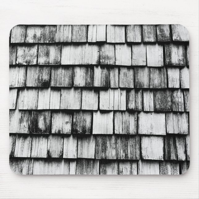 Alte gebrauchte Holzpappwand Mousepad (Vorne)