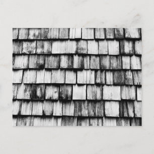 Alte gebrauchte Holzpappwand Postkarte