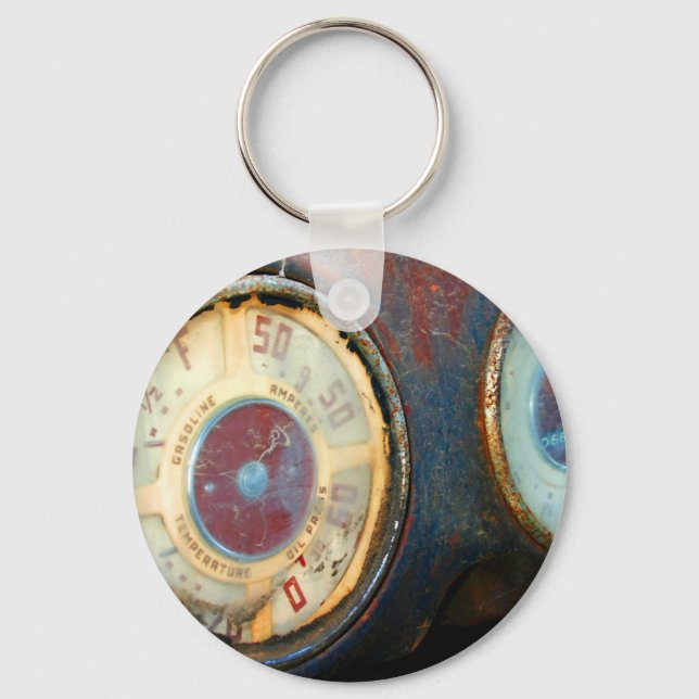 Alte Geschwindigkeit Schlüsselanhänger (Vorderseite)