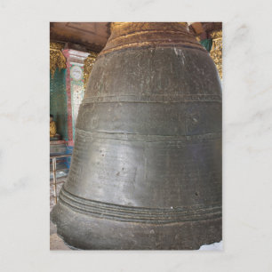 Alte Glocke im Tempel Postkarte