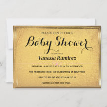 Alte goldene Eleganz