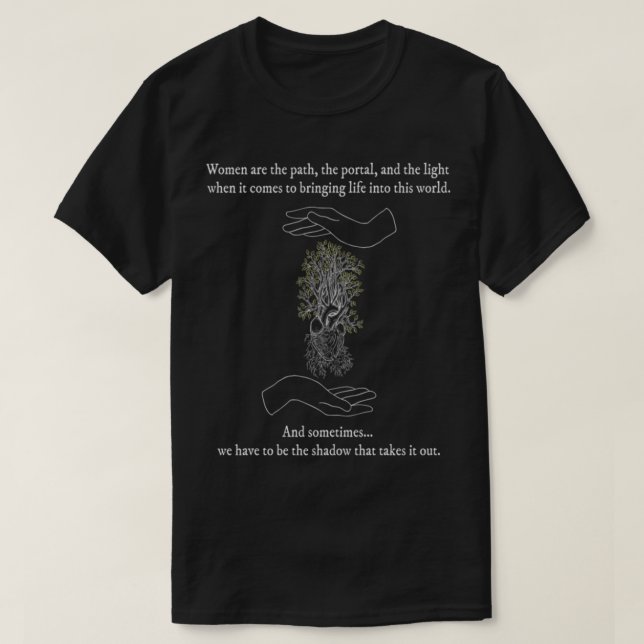 Alte Götter der Appalachen Mauer Mama zum Sarg T-Shirt (Design vorne)
