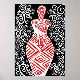 Alte Göttin Poster