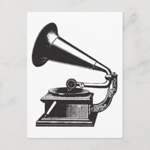 Alte Grammophon Postkarte
