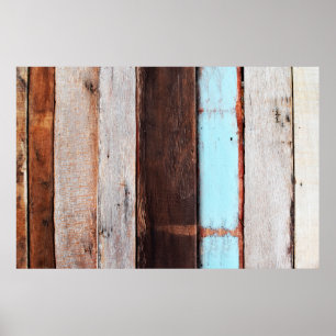 Alte graue Holztapete, schwarz, leer, Poster