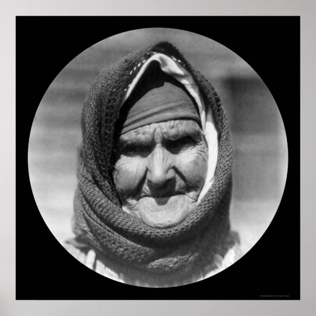 Alte griechische Frau 1923 Poster (Vorne)