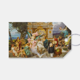 Alte griechische Götter auf dem Berg Parnassus Geschenkanhänger