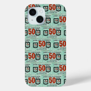 Alte grüne Briefmarke Case-Mate iPhone Hülle