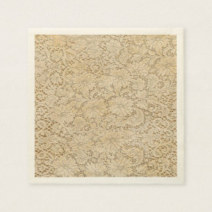 Alte Häkelspitze Blumenmuster + Ihre Ideen Serviette