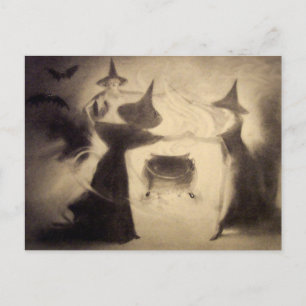 Alte Halloween-Postkarte Postkarte