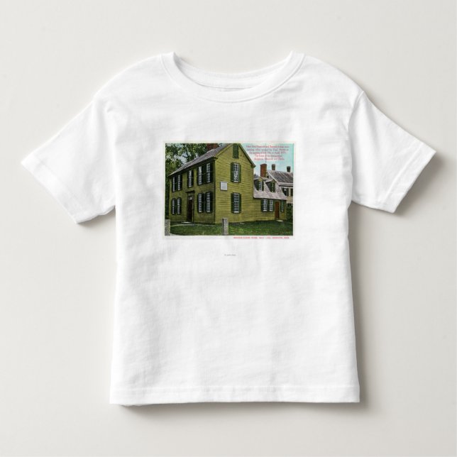 Alte Haus-Ansicht Hancocks Clark # 2 Kleinkind T-shirt (Vorderseite)