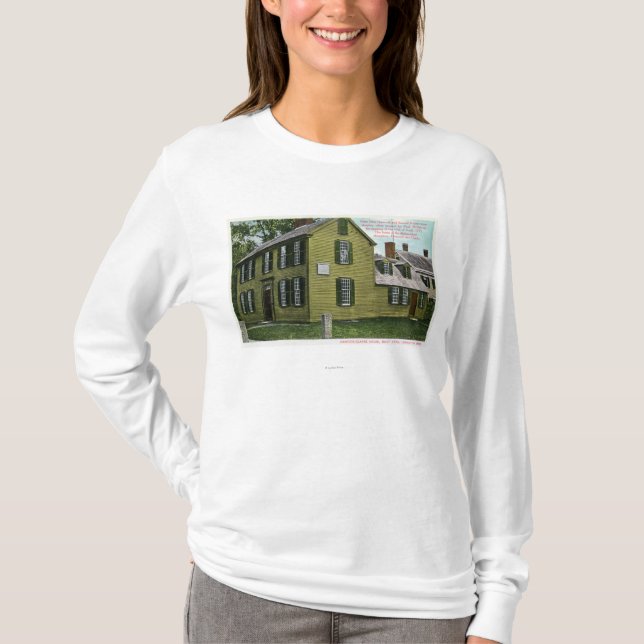 Alte Haus-Ansicht Hancocks Clark # 2 T-Shirt (Vorderseite)