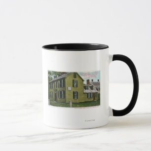 Alte Haus-Ansicht Hancocks Clark # 2 Tasse
