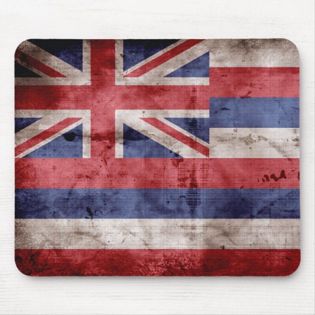 alte hawaiianische Flagge; Mousepad (Vorne)