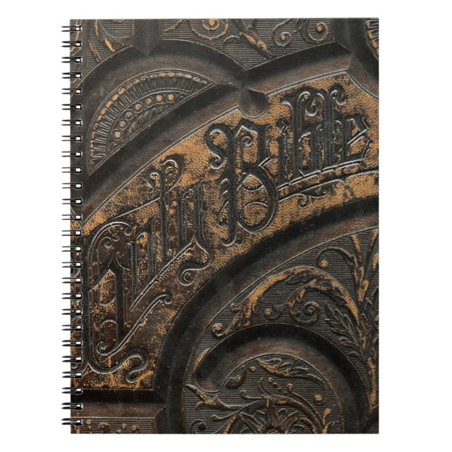 Alte heilige Bibel Notizblock (Vorderseite)