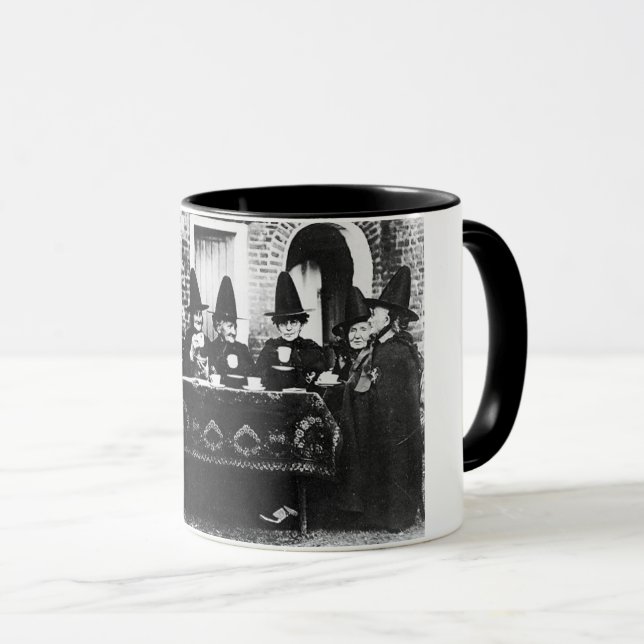 Alte Hexe-Tee-Party-Tasse Tasse (VorderseiteRechts)
