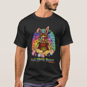 Alte Hippies Bunny Männer Hippie Vintage Retro Ost T-Shirt