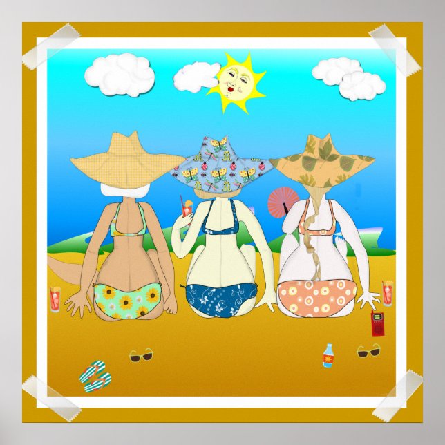 Alte Hippies Die nicht. Poster (Vorne)