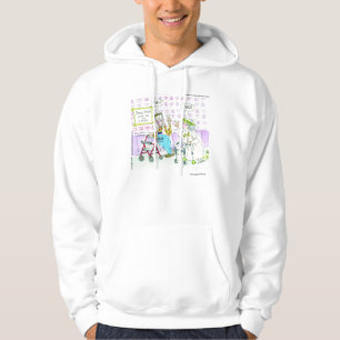 Alte Hippies Zuhause Lustiger Kapuzenpullover von  Hoodie
