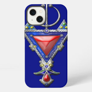 alte historische Anhänger Berber Schmuck tribal Fa iPhone 13 Hülle