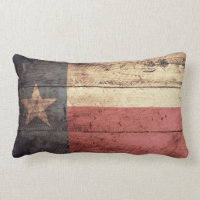 Alte hölzerne Texas-Flagge