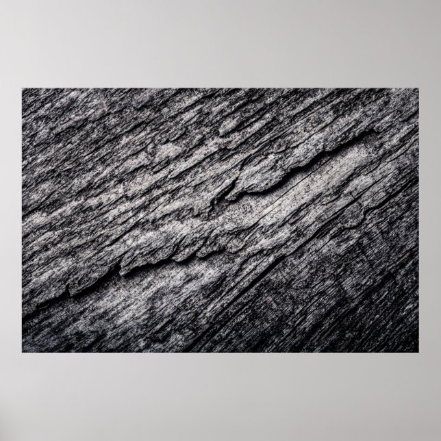 Alte Holzfläche strukturiert Hintergrund. Toned. h Poster (Vorne)