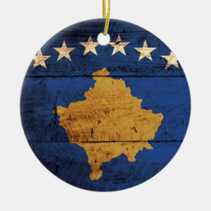 Alte Holzkovogel Keramikornament
