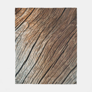 Alte Holzstruktur, Holz, abstrakt, Kunst, Ba Fleecedecke
