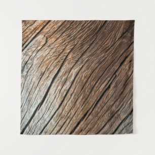 Alte Holzstruktur, Holz, abstrakt, Kunst, Ba Wandteppich