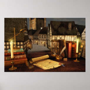 Alte Horizonte drucken Poster