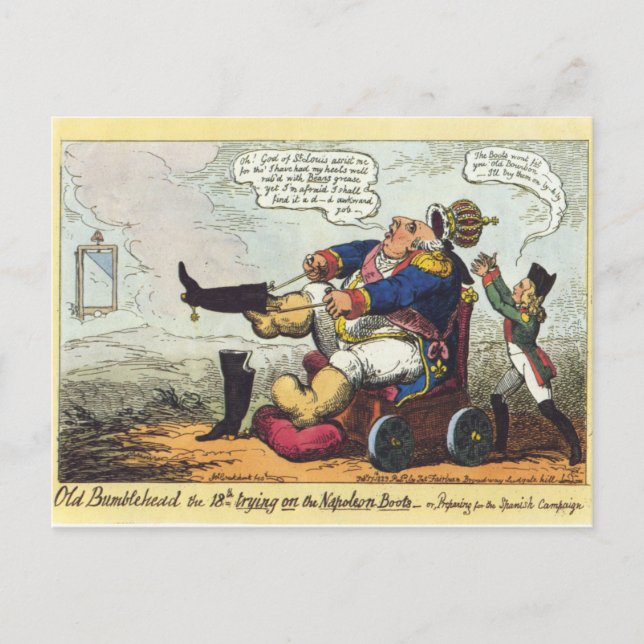 Alte Hummel Postkarte (Vorderseite)