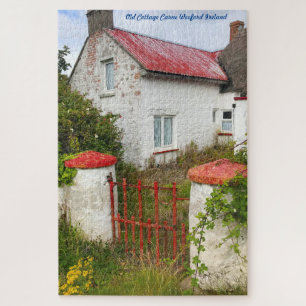 Alte Hütte Carne Wexford Irland. Jigsaw Puzzle