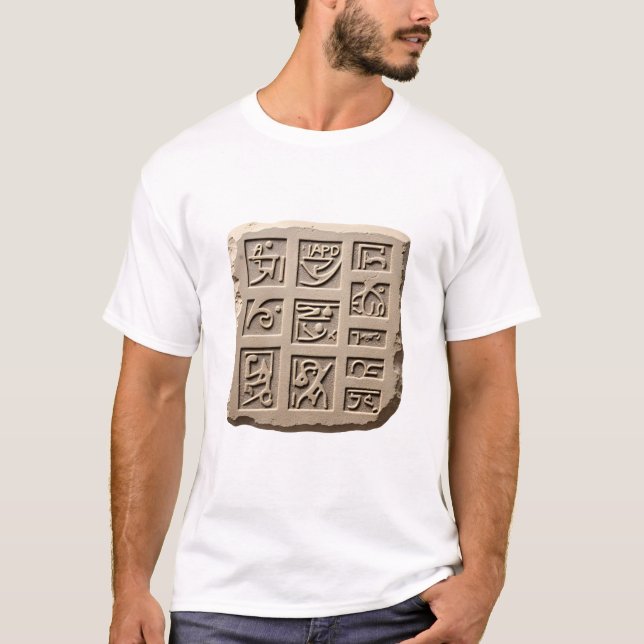 alte Inschriftentablette T-Shirt (Vorderseite)