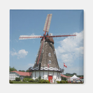 Alte Iowa-Windmühle Magnet