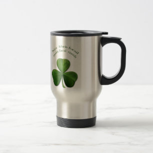 Alte irische Sprüche auf irischen Designprodukten Reisebecher