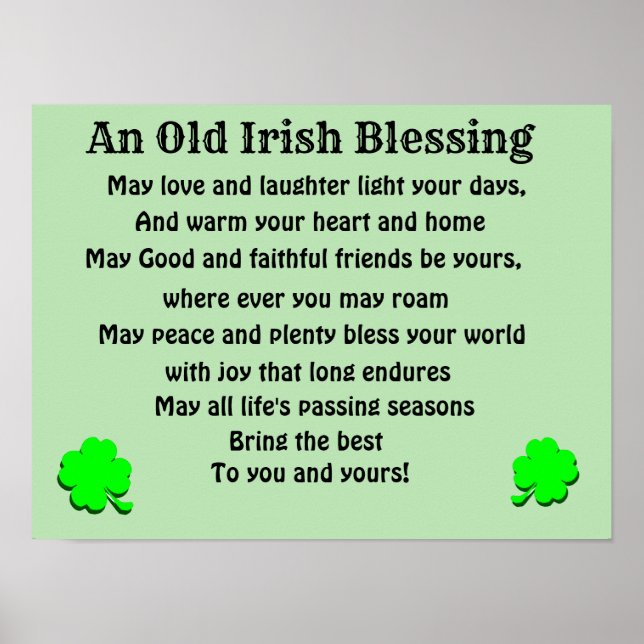 ALTE IRISH SESSPOSTER POSTER (Vorne)