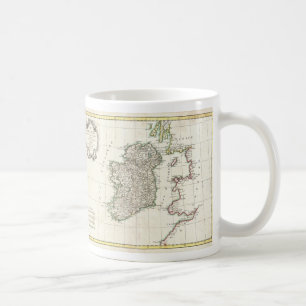 Alte Irlandkarte (1771) Tasse