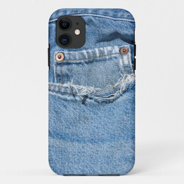 Alte Jeans iPhone 5/5S, selten dort Case-Mate iPhone Hülle (Rückseite)